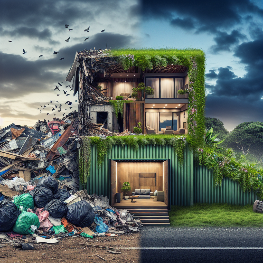 Fra skrot til slot: Genbrugsmaterialer i bæredygtigt byggeri
