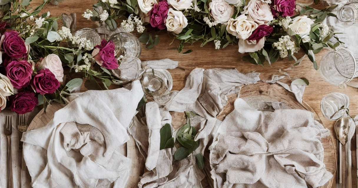 Sådan plejer og vedligeholder du dine stofservietter for at forlænge deres levetid